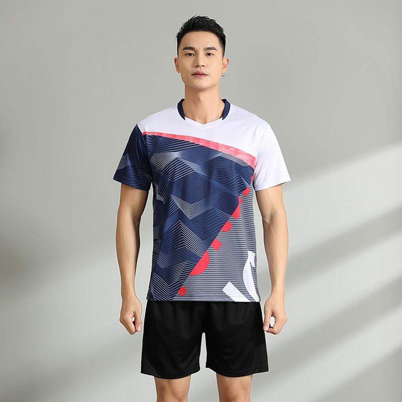 Quick-Dry Badminton Set Women Men Sportswear Running Tennis Volleyball Training Competition Uniform