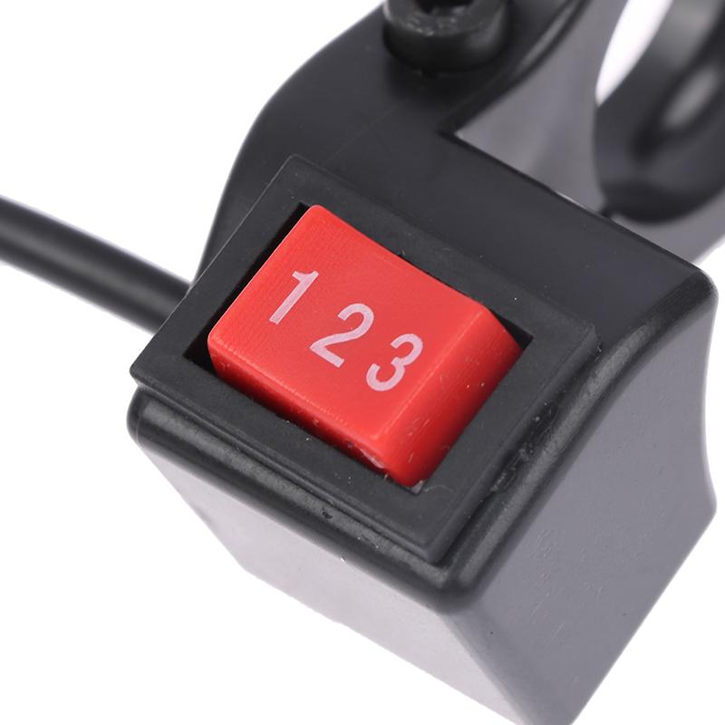 Electric 3 Speed Module Handlebar 3 Gears Switch Shift For Motorcycle E-Bike