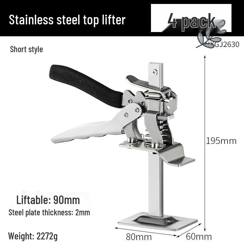 Multifunctional Door & Window Installation Lifter - Anti-Theft, Tile Leveling, Cabinet & Home Tool