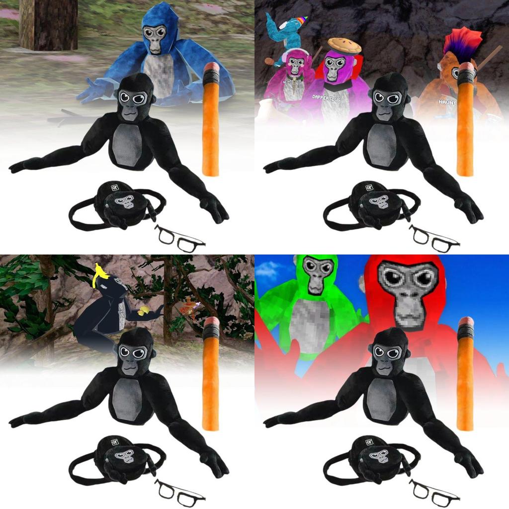 Adorable Gorilla Tag Monke Plush Soft Toy For Kids And Collectors 60x25 Cm