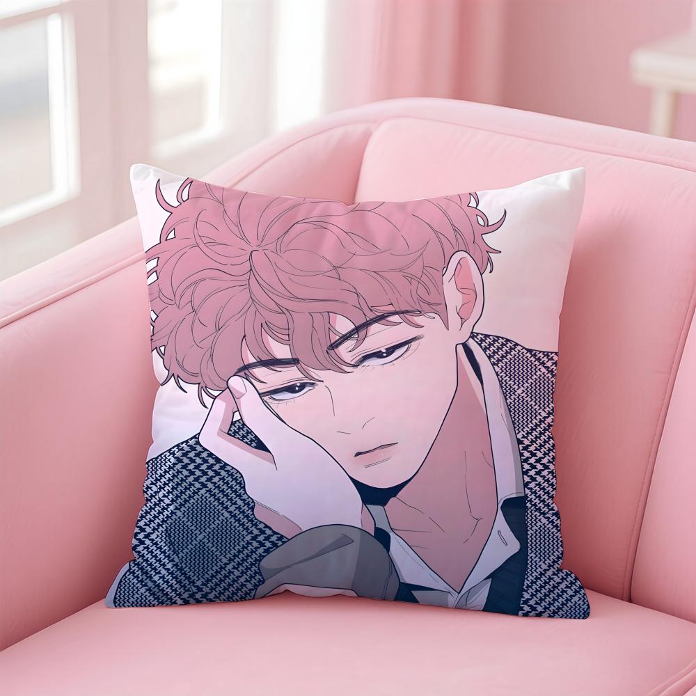 l-Love or Hate bl Cushion Cover Comfortable Reversible Pillow Cover Ideal for Car Sofa Bedroom & Beyond
