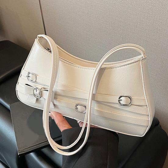 Women Hobo Handbag Faux Leather Bow Shoulder Bag Vintage Clutch Purse Underarm Bag for Street Work Party Date