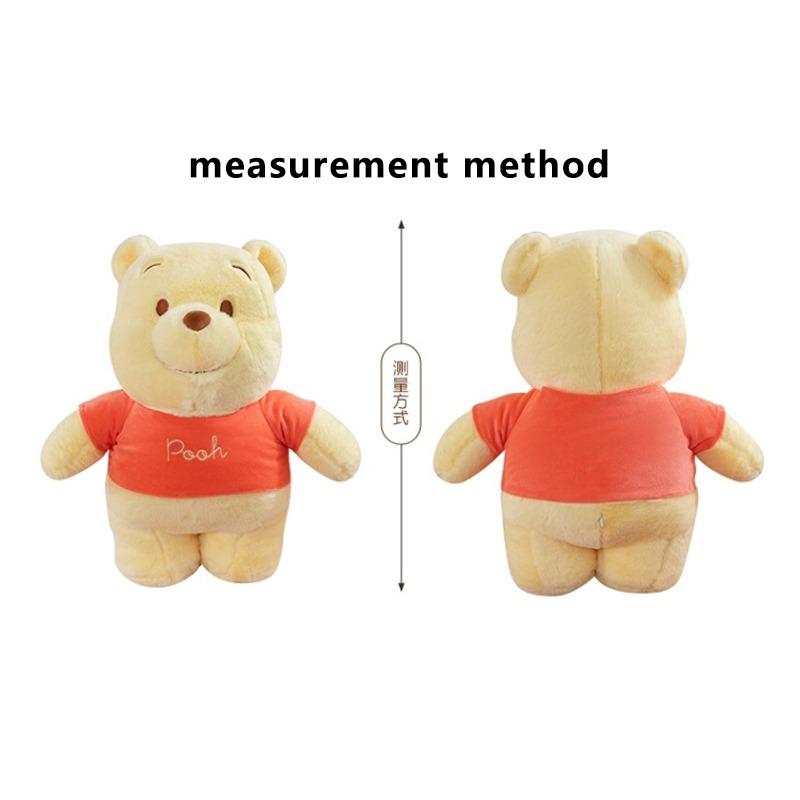 45-80Cm Winnie The Pooh Pillow Plush Toys Cute Large Bear Cartoon Plushie Birthday Doll Disney Stuffed Gift For Kids Xmas