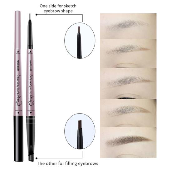 Head Gentle Long Lasting Paint Augenbrauen Wasserfester Stift für Frauen