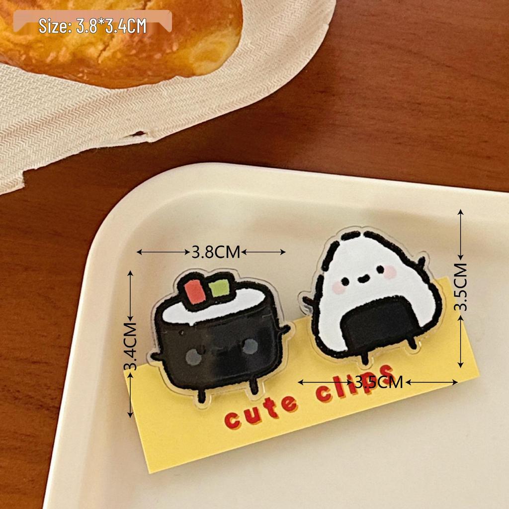 Charming Cartoon Decorative Acrylic Memo & Sealing Clip