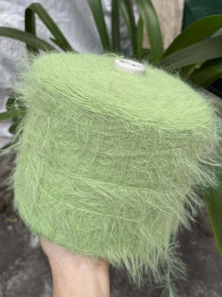 500g Long Fur Imitation Mink Yarn Thread Super Soft Skin Friendly Does Not Shed Hair Hand Wove Scarf Warm Sweater Woven Yarn