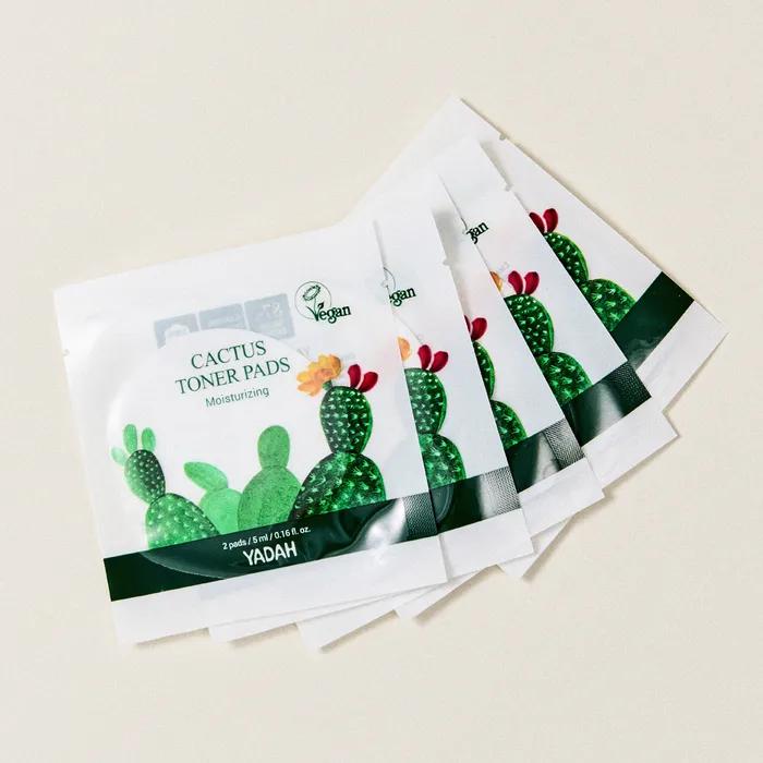 Cactus Vegan Toner Pad Travel (2p X 10 Sheets)