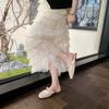 Fashion Women Dress Shoes Women's Square Toe Hollow Out Sandals Woman Slipper Designer Flat Elegant Shoe Sheepskin Inner Layer 2025
