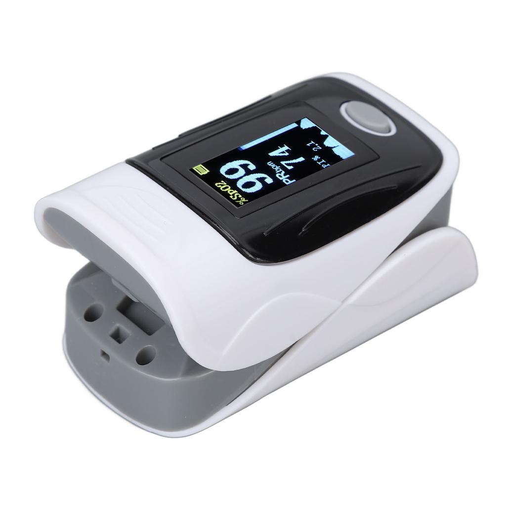Fingertip Pulse Oximeter Clear Display Small Portable Blood Oxygen Saturation Monitor for