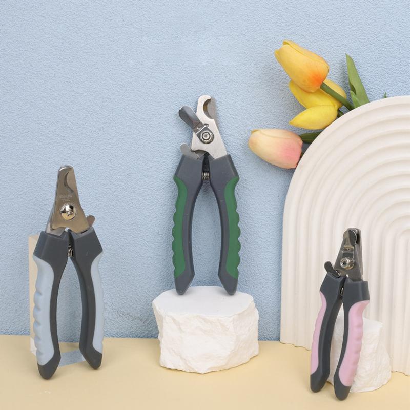 Pet Cat Dog Nail Clippers Stainless Steel Grooming Nail Dog Cat Nail Trimmer Labor-Saving Nail Clipper Pet Supplies