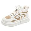Winter Plush Warm Chunky Sneakers Women Fashion Mix Color Platform Sports Shoes Woman Thick Sole High Top Comfortable Sneakers