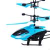 Flying Plane Toy Helicopter, Desktop Decoration with Light, Gesture Helicopter