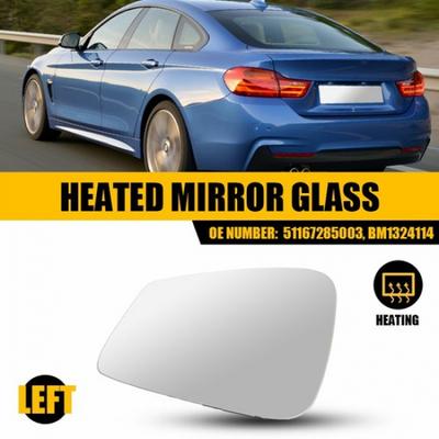 Front Driver Left Side Mirror Glass For 2012-2018 BMW 320i 51167285003, BM132411