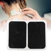 20Pcs Physical Therapy Electrode Pads 6x9cm Nonwovens 2.0 Holes Silicone Contact Pin Electrode