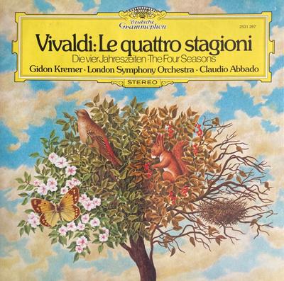 LP deska ANTONIO VIVALDI - GIDON KREMER, THE - Le Quattro Stagioni 2531287 Deutsche Grammo 1981 Německo Klasická Použitá