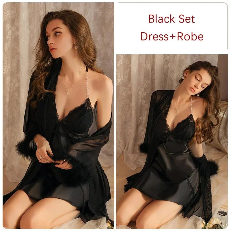 

Ночной пижамный комплект женский с открытой спиной на тонких бретельках с чашечками бюстгальтера женская роскошная пижама для женщин XL