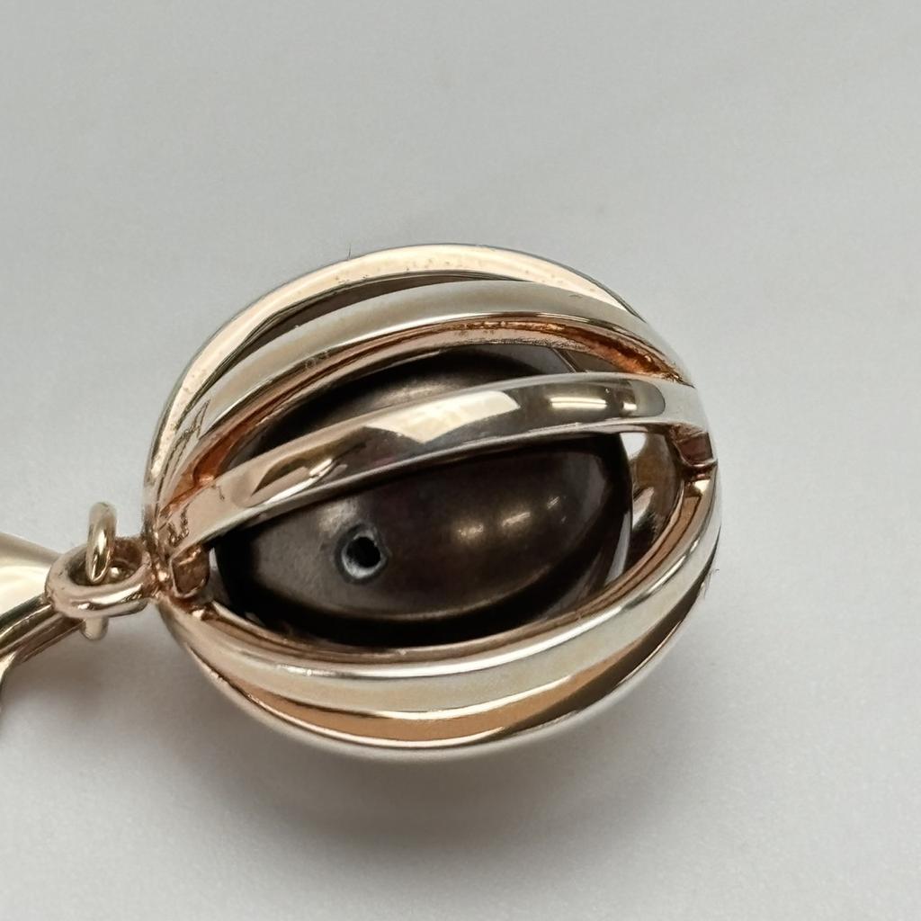 Used Folli Follie Necklace Silver925 10.2g pink Pendant