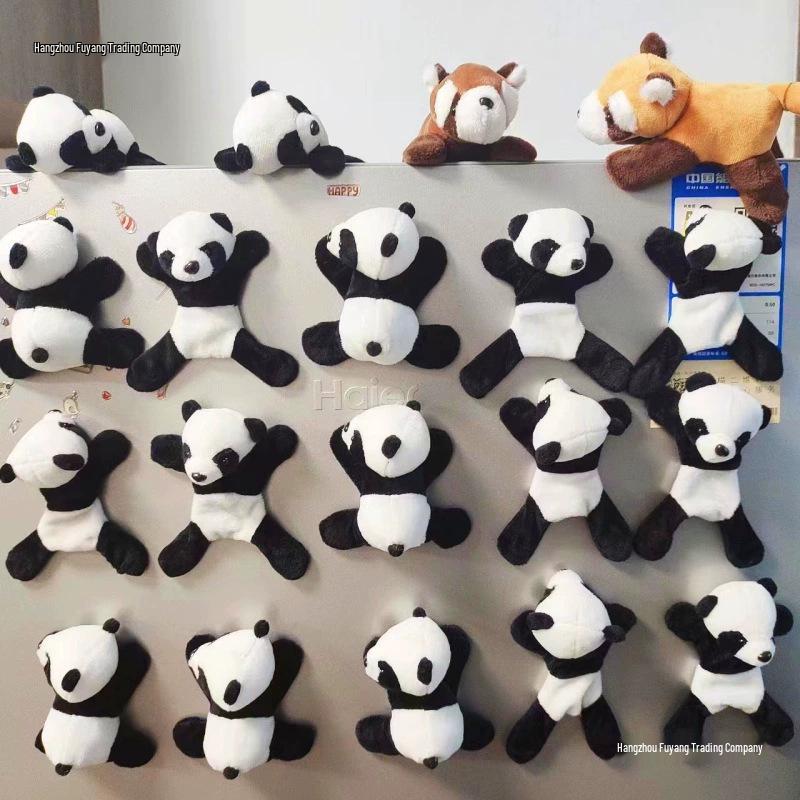 Imán de Nevera Creativo Panda 2025: Muñeca Cultural de Chengdu