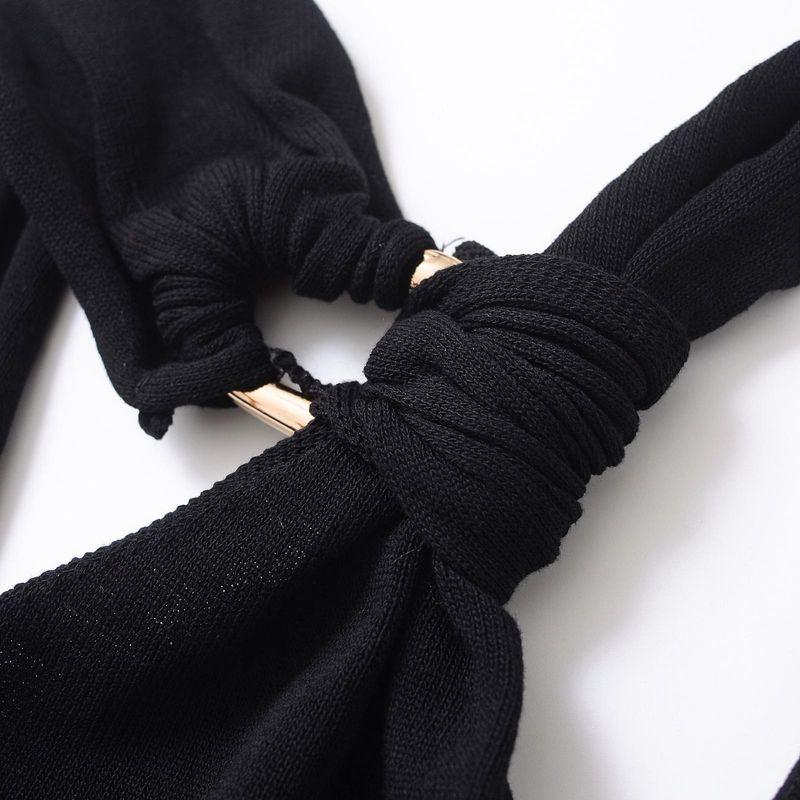 Kaslead New Arrival Women's Clothing Fashion Style Stylish Simple and Versatile Halter Silm Vest 4938106