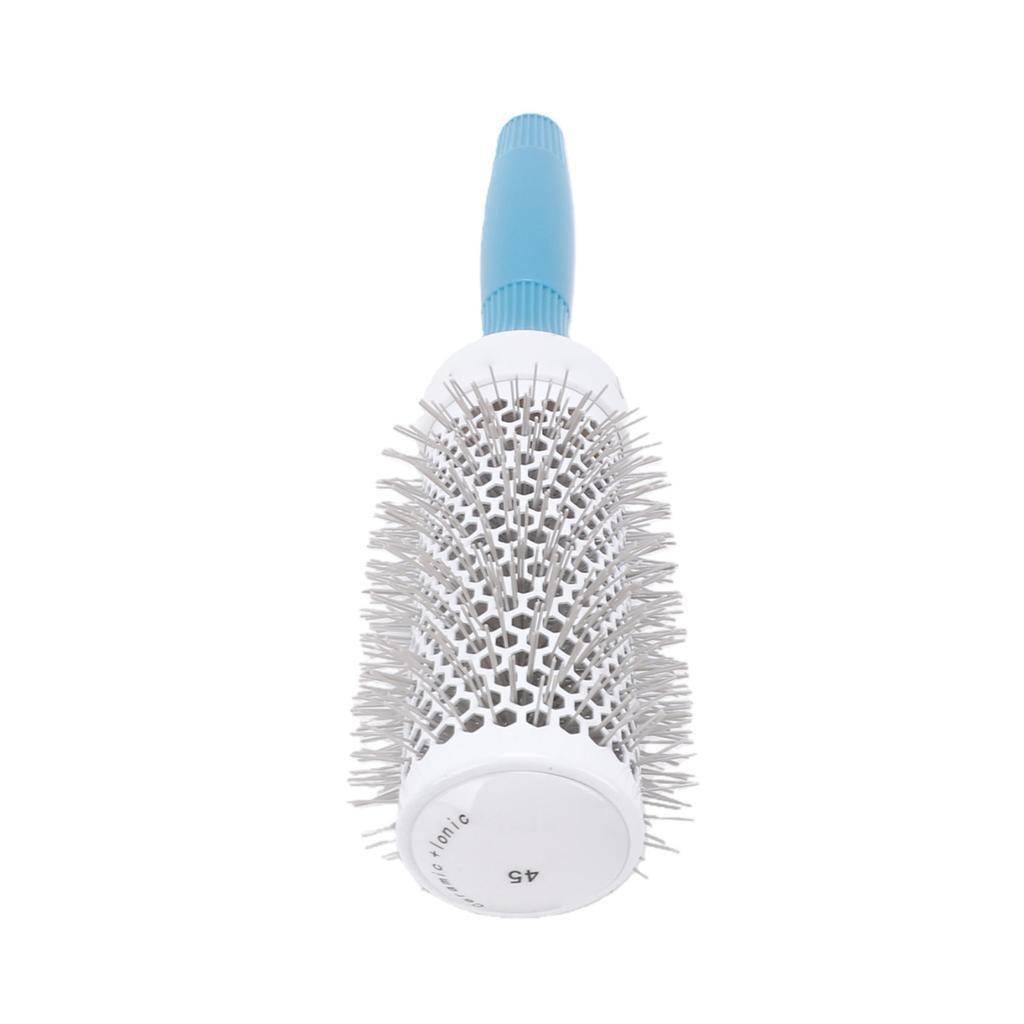 2 Stück Frisierkamm Keramik-Rundbürste Aluminiumrohr Hitzebeständig Styling-Haarbürste mit Nylonborsten