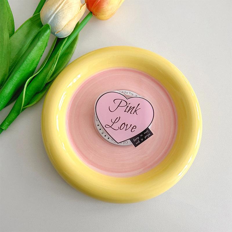 

Magnetic Magsafe Mobile Phone Airbag Bracket Wind Personality Love Back Sticker Retractable Watching Drama Desktop Bracket