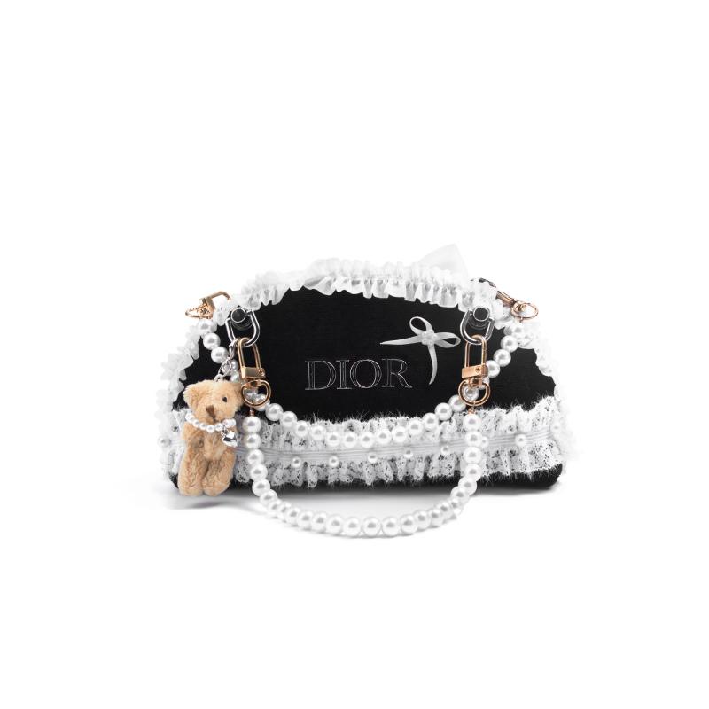 Handmade DIY Dior-inspired Remake Makeup Bag