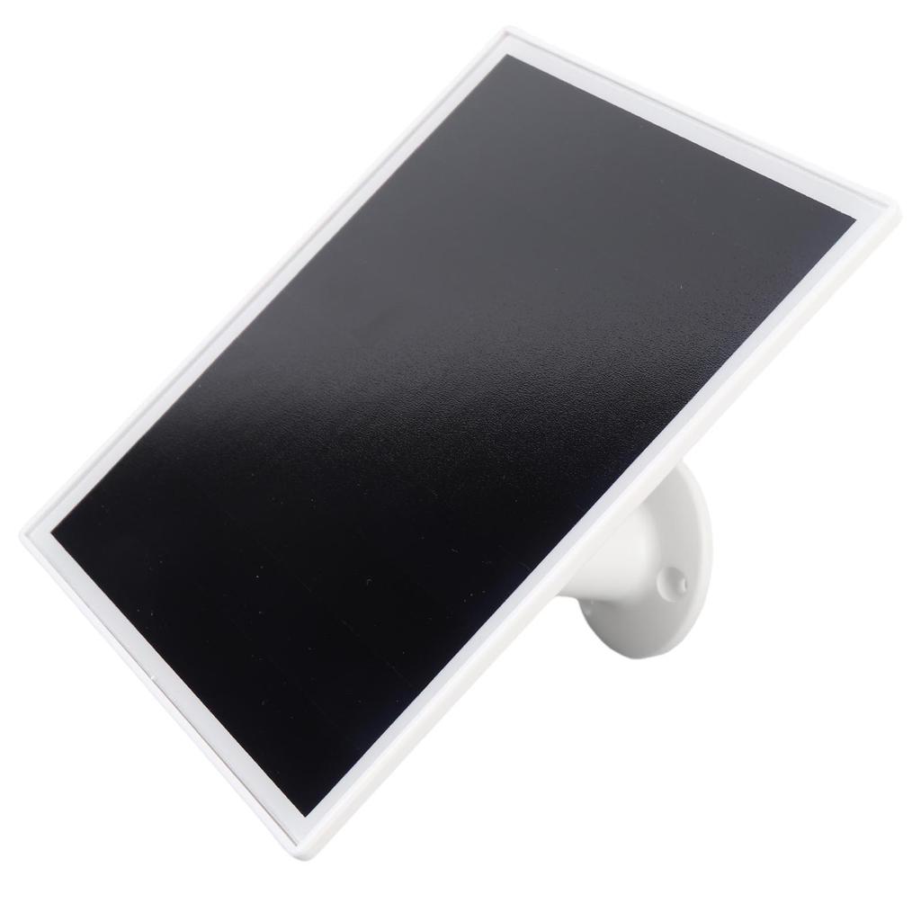6W Camera Solar Panel IP66 Waterproofing 360 Deg Rotatable Bracket for Stick Up Cam Spotlight Cam