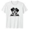 Playful Puppy Dogs Animals Unisexs TShirt Unisexs Tee Graphic Unisex Top