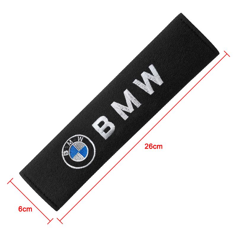 Car Seat Shoulder Belt Cover Protector Pad Auto Accessories For BMW F30 F01 F10 F35 F15 F16 F18 E39 E46 E90 E36