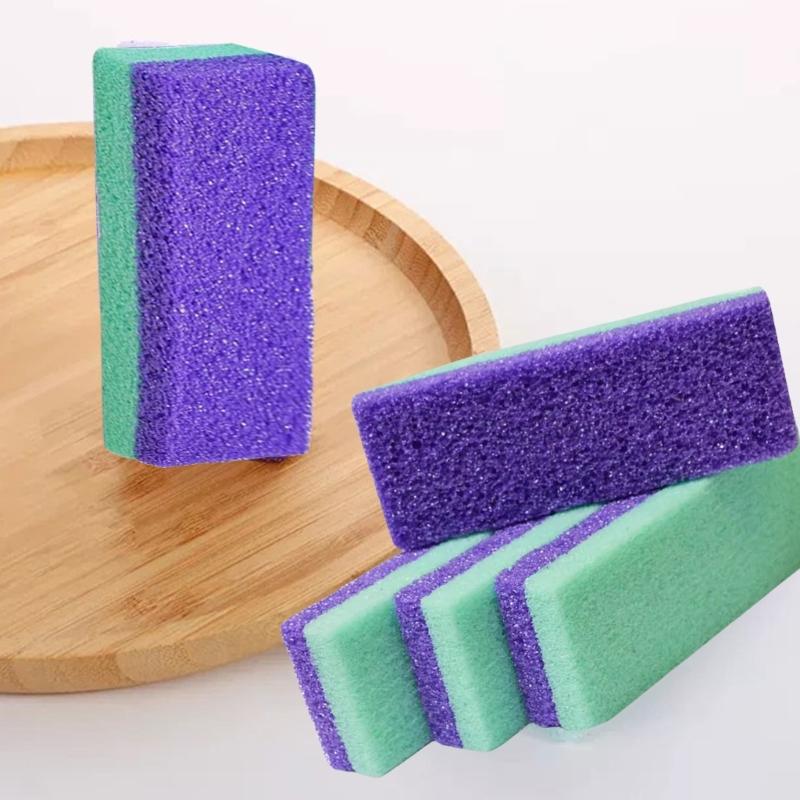 4 Pieces Foot Pumice Stone Feet Pumice Block Foot Care Exfoliator Pedicure Tool Callus Remover Foot Scrubber for Feet