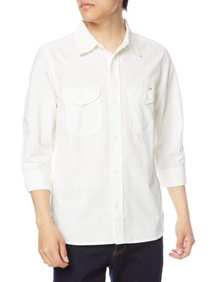 Košeľa Lee LCS46004 Biela L Zapínanie na gombíky Pánska