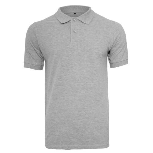 

Build Your Brand Mens Heather Pique Polo Shirt XXL
