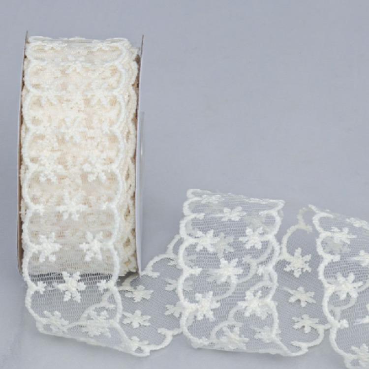 Lace Lace Ribbon Ribbon Flower Bouquet Packaging Material Gift Flower Shop Supplies Handmade DIY Bow