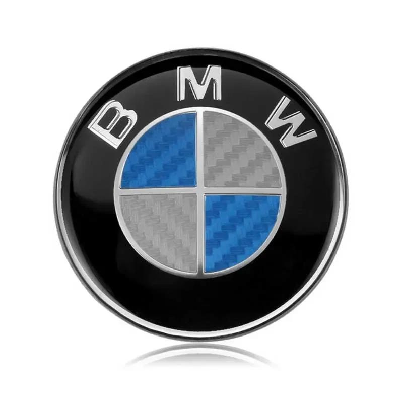 74mm 82mm Emblema Insignă Capotă Față Portbagaj Spate 45mm Autocolant Logo Volan 56mm 68mm Capace Centrale Roți Pentru Accesorii BMW