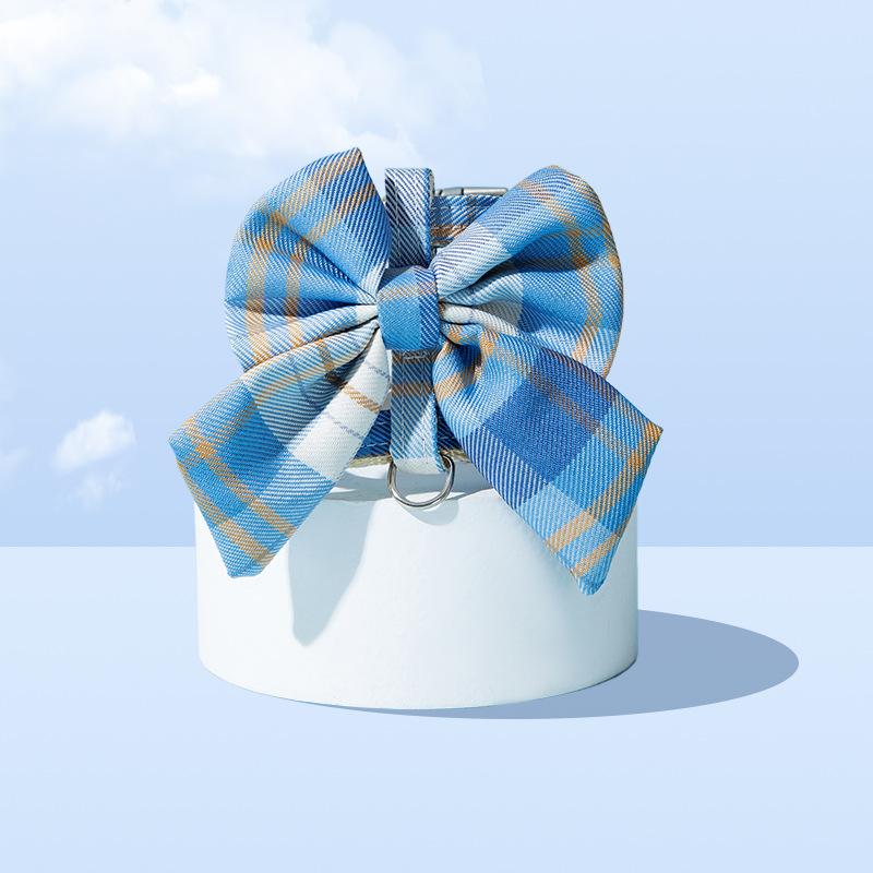 

I-shaped JK leash anti-break free into a kitten going out vest leash cat supplies pet walking cat rope S (recommended weight 3-4 kg) синий