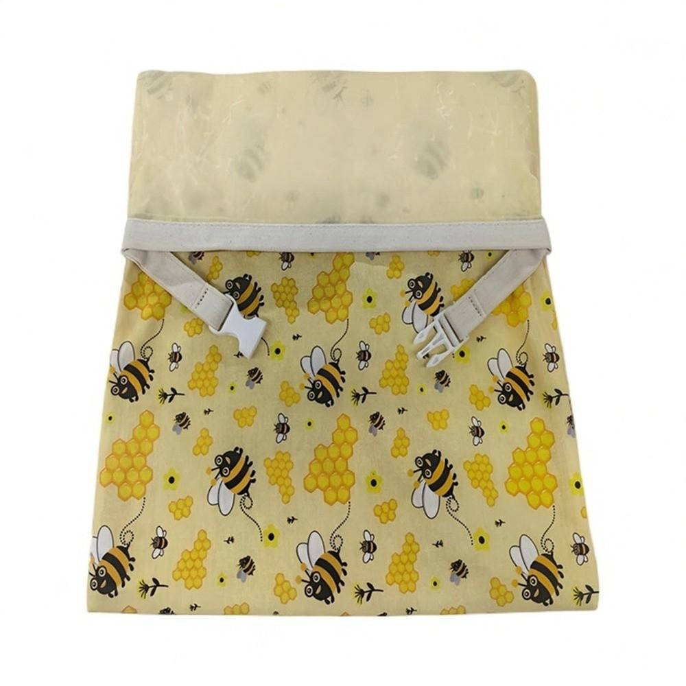 Reusable Beeswax Bread Bags Organic Linen Lock Closure Sourdough Bread Bags Beeswax Coated Freshness Preservation