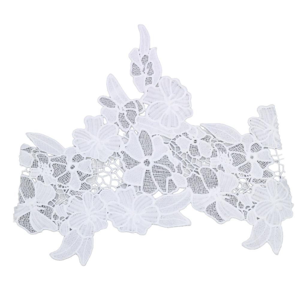 Water-Soluble Milk Silk Embroidered Lace, Barcode Lace Clothing Accessories, Curtain Decorative Lace