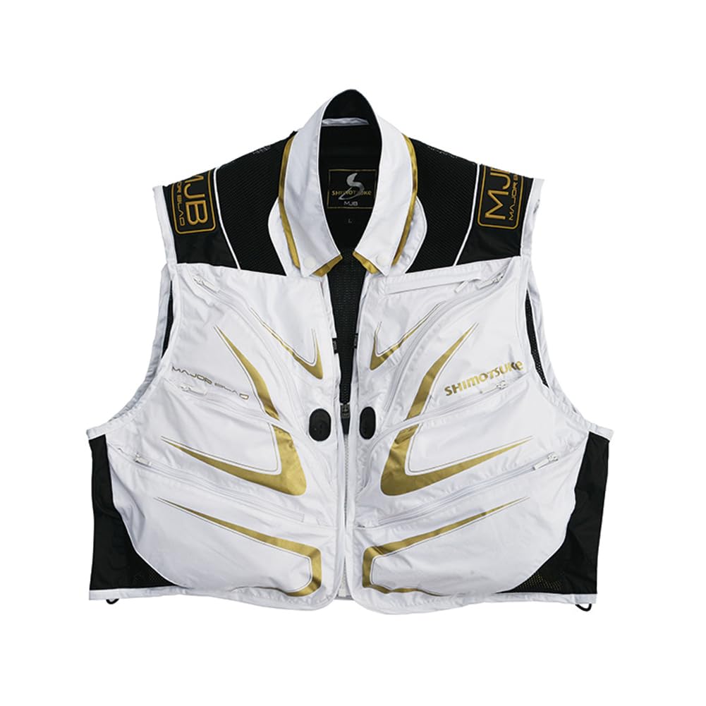 Shimotsuke MJB Light Vest DR White SMV-360DR