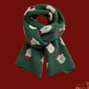 Korean Style Thickened Woolen Elk Scarf - Women's Versatile Winter Snood