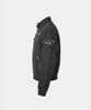 Badblood Daytona High-Neck Strap Bomber Jacket - Washed Black