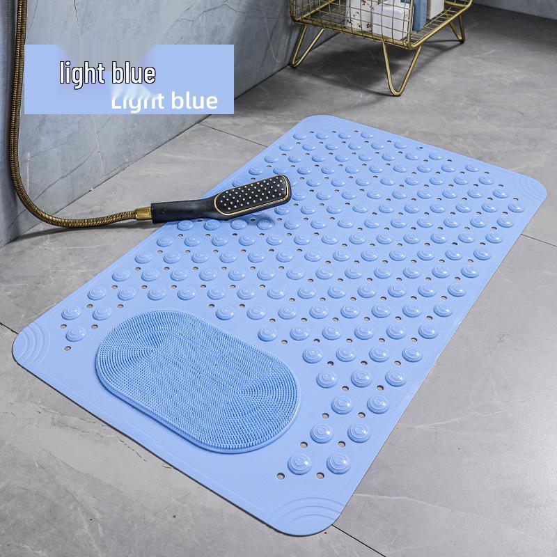 Non-Slip PVC Bathroom Mat with Suction Cups for Shower, Toilet, and Entrance
