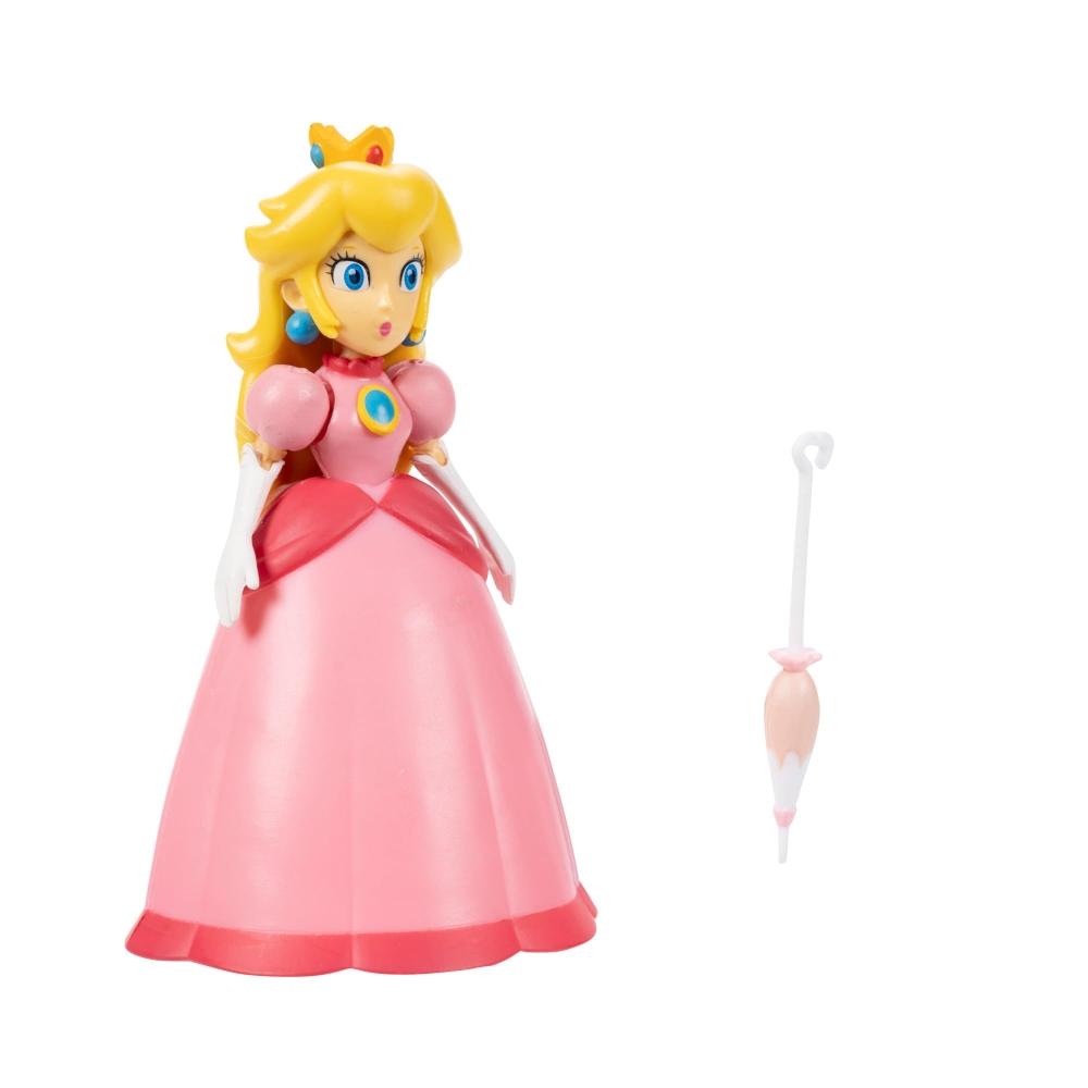 Sanei Boeki Super Mario Figure Collection Plus Peach with Umbrella FCP-004