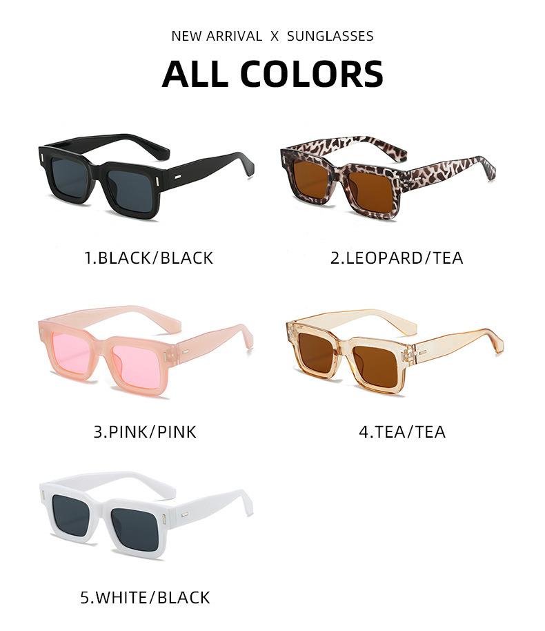 New Fashion Small Square Sunglasses Men Women Luxury Brand Eyewear Outdoors Vintage Sun Glasses Male Goggles UV400 Oculos