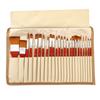 Paintbrushes, 24 Piece Multifunctional Brush Set Painting Supplies with Cloth Bag and Scraper for Better Art Crtion