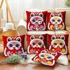 New Snake Double-sided Pillow Red Super Soft Cushion Zodiac Sofa Living Room Festive Decorative Cushion