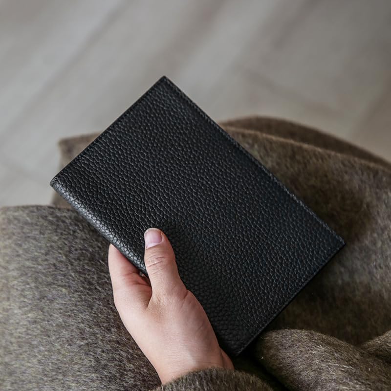 Ryo Rakuraku Seikatsukan Passport Passport PU Electromagnetic Wave Storage Passport Card Airline Ticket Green Case, Anti-Skimming, Cover, Leather,