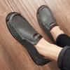 Herren Echte Leder Freizeitschuhe Atmungsaktive Mokassins Herren Business Flats Schuhe Fahrschuhe Herren Mokassin