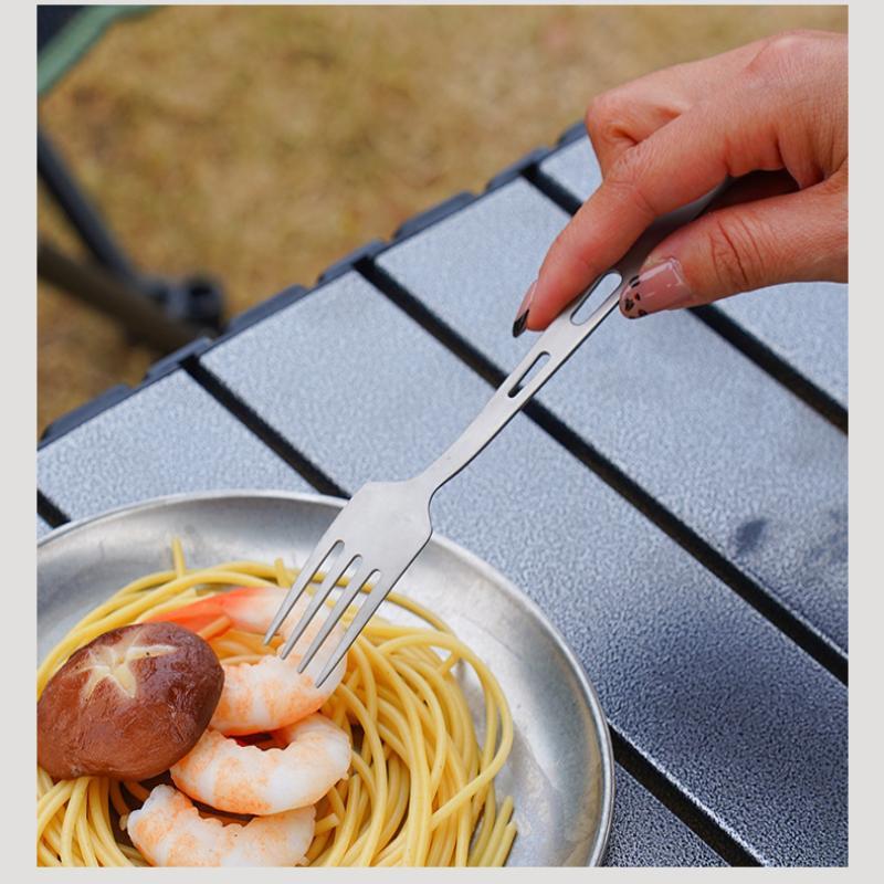 4Pcs/Set Travel Camping Utensils Set Lightweight Outdoor Survival Cutlery Spoon Knife Fork Chopsticks Durable Hiking Tableware