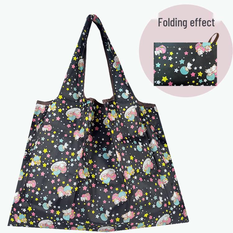 Japanese Cartoon Large Shopping and Travel Tote Bag