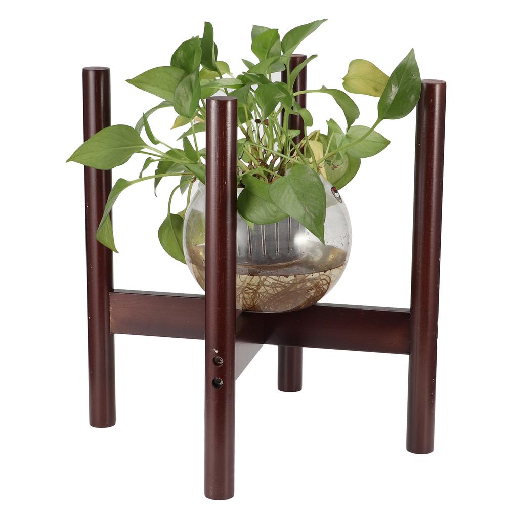 Bamboo Plant Stand Flower Pot Holder Potted Stand Indoor Display Rack Room DecorM